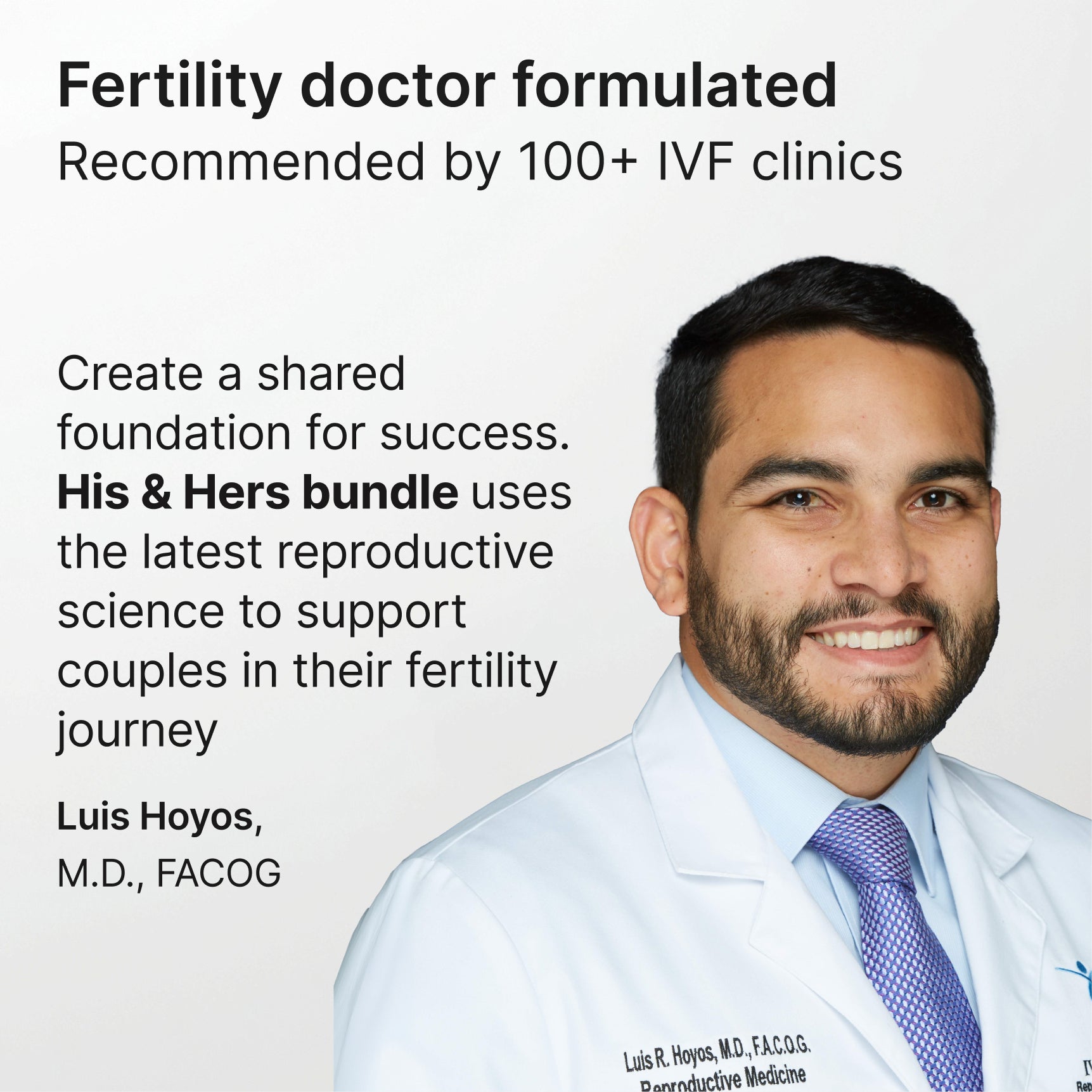 His and hers fertility bundle from Luminary Vitamins, featuring supplements and wellness products for couples trying to conceive.